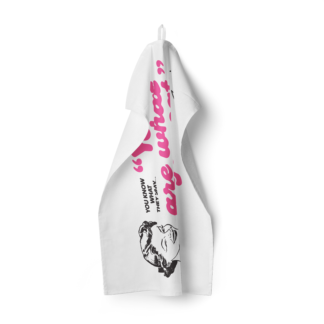 You are what you eat - Tea Towel