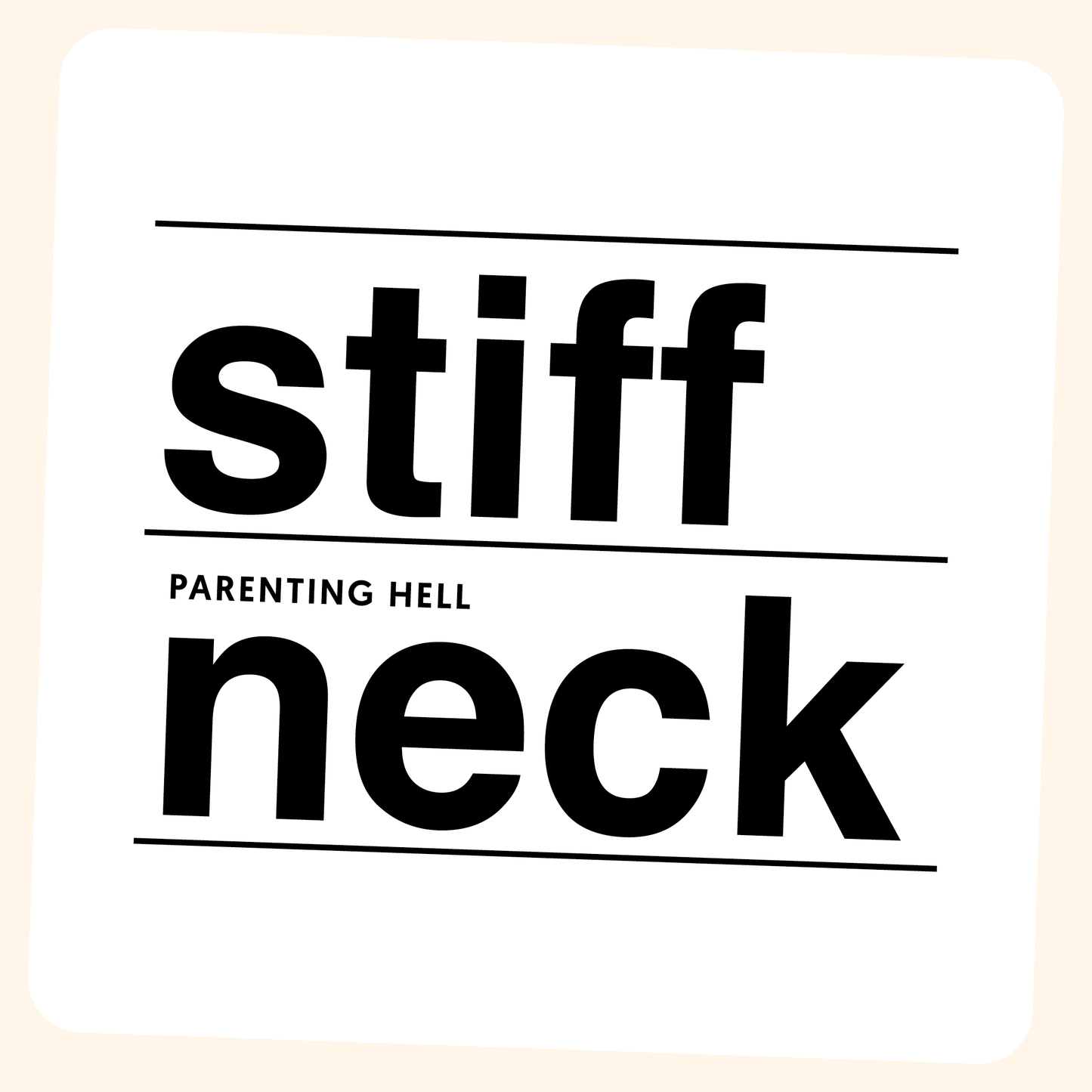 Stiff Neck Mug
